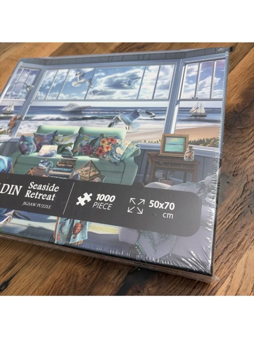 BBOLDIN Seaside Retreat Jigsaw Puzzle 1000 Piece 50x70 Cm New